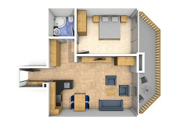 شقة Holidays - Residenz Chateau Saas Fee