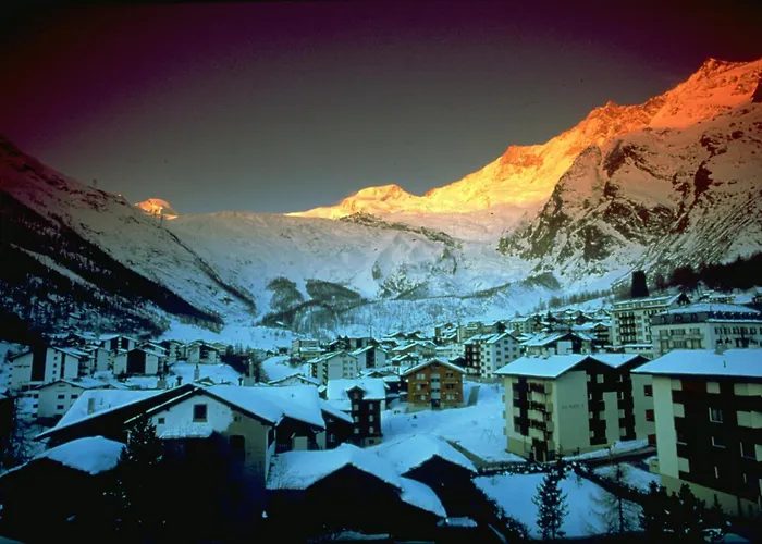شقة Holidays - Residenz Chateau Saas Fee