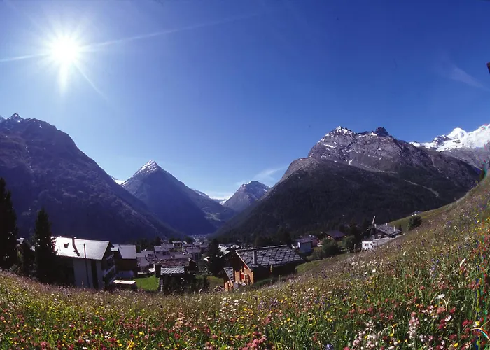 شقة Holidays - Residenz Chateau Saas Fee