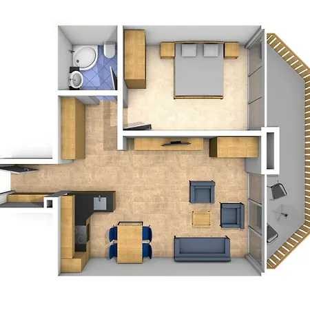 Apartman Holidays - Residenz Chateau Saas Fee